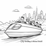 Printable Boat Race Coloring Pages 4