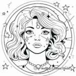Printable Cassiopeia Constellation Coloring Pages 2