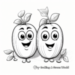 Printable Chickpeas Coloring Pages for Artists 4