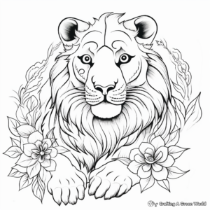 Printable Chinese New Year Animals 2023 Coloring Pages 3
