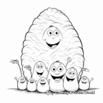 Printable Clam Family Coloring Pages 2