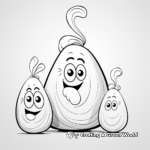 Printable Clam Family Coloring Pages 3