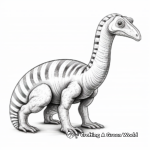 Printable Corythosaurus Coloring Pages for Classroom Use 1