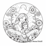 Printable Earth Day Celebration Coloring Pages 2