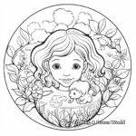 Printable Earth Day Celebration Coloring Pages 3