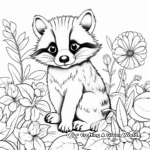 Printable Garden Wildlife Coloring Pages 1