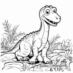 Printable Jurassic Park Dinosaur Coloring Pages 2