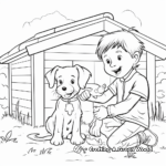 Printable Pets in Need Coloring Pages 4
