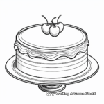 Printable Red Velvet Cake Coloring Pages 3