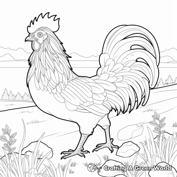 Chicken Coloring Pages For Adults - Free & Printable!