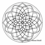 Printable Seed of Life Coloring Pages 4