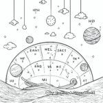 Printable Seven Days of Creation Coloring Pages 1