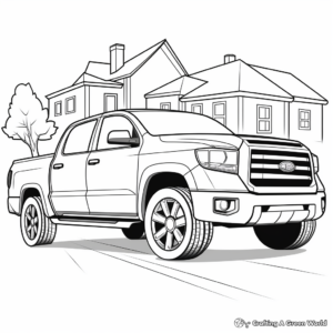 Printable Vehicles Blank Coloring Pages 1