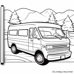 Printable Vehicles Blank Coloring Pages 3