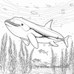 Printable Whales Coloring Pages for Artists 4