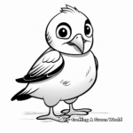 Puffin Bird Adult Coloring Pages 4