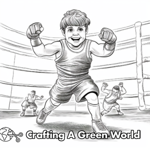 Sports Coloring Pages - Free &amp; Printable!