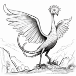 Pyroraptor in Its Natural Habitat Coloring Pages 2
