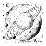 Radiant Quasar Galaxy Coloring Pages 3