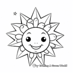 Radiant Star Tiara Coloring Pages 1