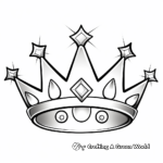 Radiant Star Tiara Coloring Pages 4