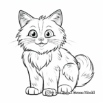 Ragdoll Cat Coloring Pages for Cat Enthusiasts 4