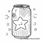 Rainbow-Colored Soft Drink Can Coloring Pages 1