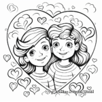 Rainbow Love Coloring Pages for Acceptance 4
