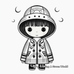 Raincoat Designs from Around The World Coloring Pages 3