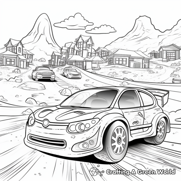 Race Car Coloring Pages - Free & Printable!