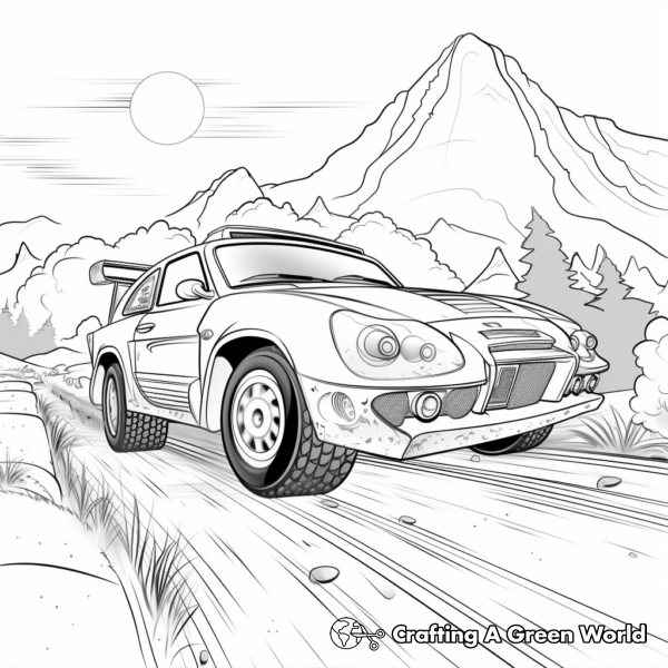 Race Car Coloring Pages - Free & Printable!
