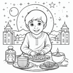 Ramadan and Eid Mubarak Coloring Pages 3