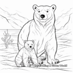 Rare Animals in the Arctic Coloring Pages 3
