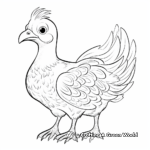 Real-life Depiction Dodo Bird Coloring Pages 2