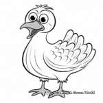 Real-life Depiction Dodo Bird Coloring Pages 4