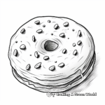 Realistic Baked Cookie Coloring Pages 1