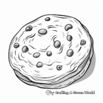 Realistic Baked Cookie Coloring Pages 4