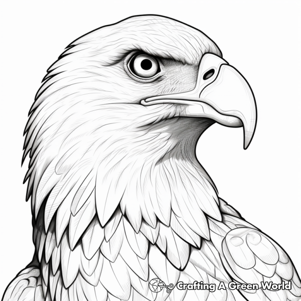 Bald Eagle Coloring Pages Free Printable 