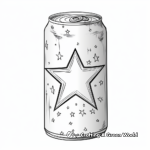 Realistic Beer Can Coloring Pages for Adults 2