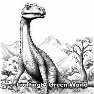 Brachiosaurus Coloring Pages - Free &amp; Printable!