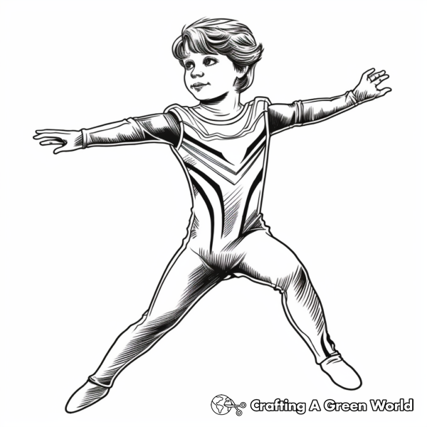 Leotard Coloring Pages - Free &amp; Printable!