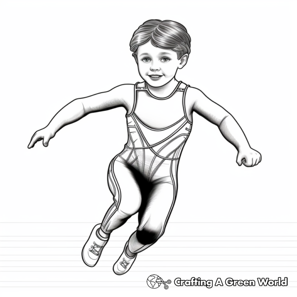 Leotard Coloring Pages - Free &amp; Printable!