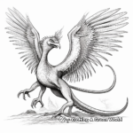 Realistic Pyroraptor Coloring Pages 2