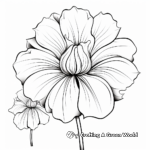Realistic Sepal Coloring Pages for Artists 3