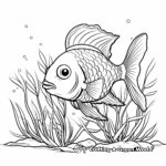 Realistic Tropical Fish Aquarium Coloring Pages 2