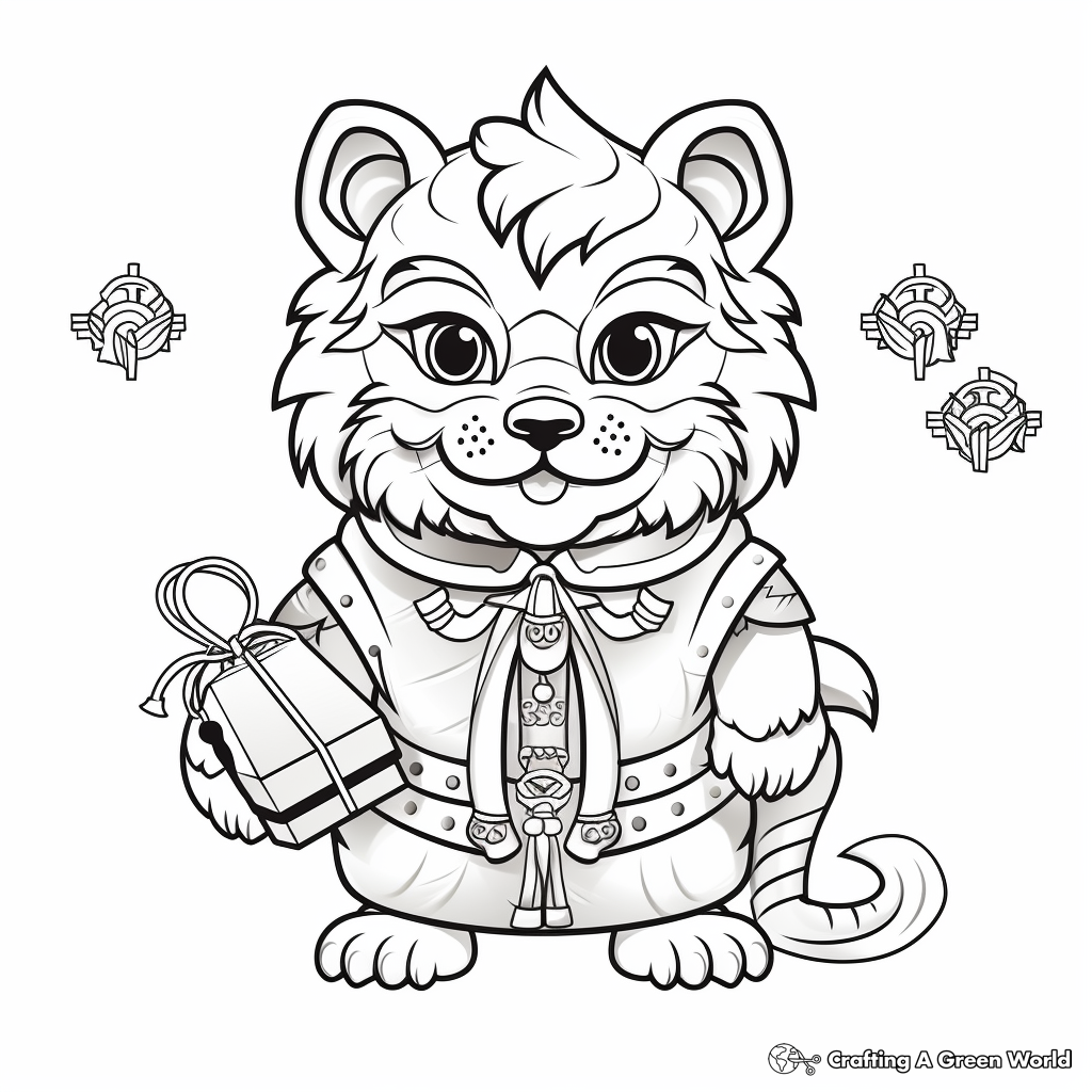 Red Envelope 'Hóngbāo' 2023 Coloring Pages 3