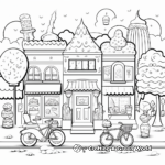 Refreshing Ice Cream Coloring Sheets 1