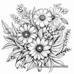 Relaxing Floral Patterns Coloring Pages 1