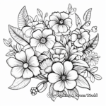Relaxing Floral Patterns Coloring Pages 3