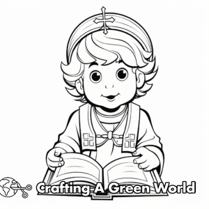 Book Coloring Pages - Free &amp; Printable!